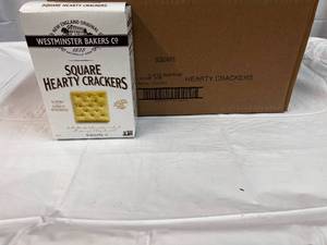 12x 6oz Boxes Square Hearty Crackers
