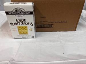12x 6oz Boxes Square Hearty Crackers