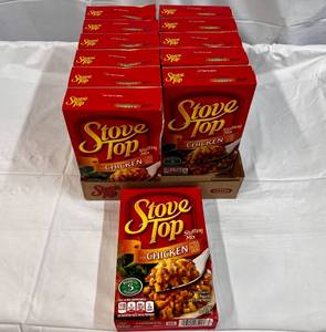 12x 6oz Boxes Chicken Stove Top Stuffing