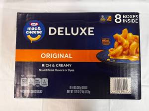 8x 14oz box Kraft Deluxe Mac & Cheese