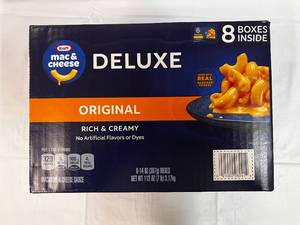 8x 14oz box Kraft Deluxe Mac & Cheese