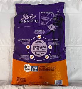 20lbs Halo Large Breed Dog Food