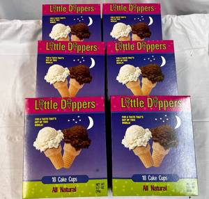 6x 18ct Little Dipper Ice Cream Cones
