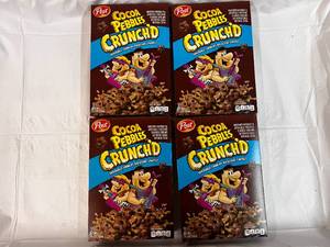 4x 11.5oz Cocoa Pebbles Crunch Cereal