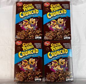 4x 11.5oz Cocoa Pebbles Crunch Cereal