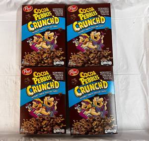 4x 11.5oz Cocoa Pebbles Crunch Cereal