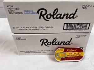2x 25 Flats Anchoy Fillets