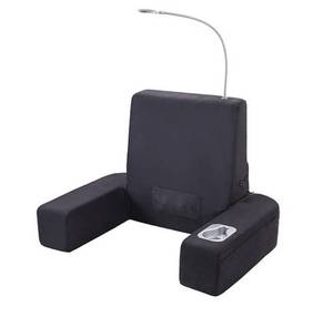 lot 9 image: Carepeutic Spine-Relax Backrest Bed Lounger with Heated Shiatsu Massage