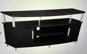 lot 51 image: Ameriwood Home TV Stand - Black