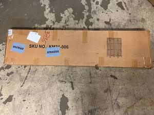 lot 54 image: Wooden Screen Divider - White