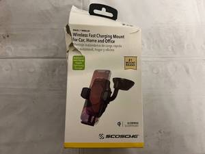 lot 72 image: Wireless Fast Charging Mount for Car, Home, and Office
