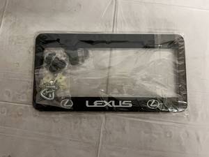 lot 73 image: 2 Lexus License Plate Covers
