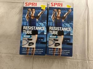 lot 99 image: Two Resistance Workout Tubes