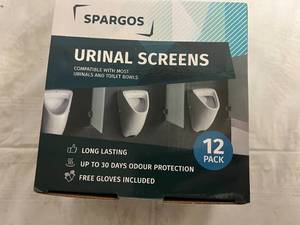 lot 106 image: 12 Pack of Urinal Screens