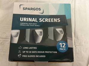 lot 108 image: 12 Pack of Urinal Screens