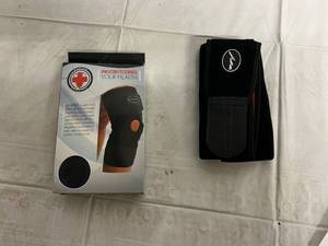 lot 110 image: Dr Arthritis Copper Lined Knee Support Brace