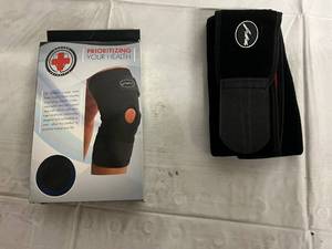 lot 114 image: Dr Arthritis Copper Lined Knee Support Brace