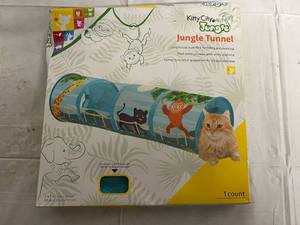 lot 129 image: Kitty City Jungle Tunnel Cat Tunnel