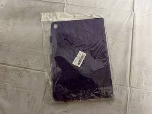 lot 134 image: Purple Apple Ipad 10.2 Foldable Case with Stylus Pen