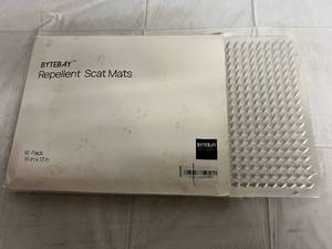 lot 139 image: 16 Pack of Repellent Scat Mats - 16 x 13