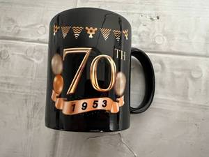 lot 162 image: 1953 70th Anniversary Mug