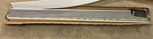 lot 179 image: Art 3d Acoustic Wall Panels - 8 Slats and 1 Trim - Gray