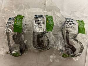 lot 222 image: 3 Pairs of MSA 10031205 Safety Goggles