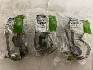 lot 224 image: 3 Pairs of MSA 10031205 Safety Goggles
