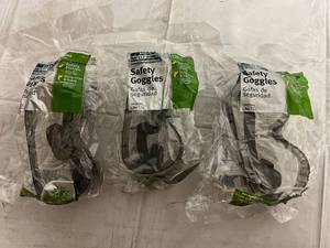 lot 231 image: 3 Pairs of MSA 10031205 Safety Goggles