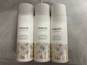 lot 232 image: 3 x 8.5oz Bottles of Marajo Nourishing Cleansing Creme