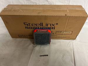lot 257 image: 20 x 1lb Containers of SteelLinx Drywall Screws - #6 x 2 inches