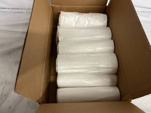 lot 261 image: 25 Rolls of 30 x 36 Clear Can Liners