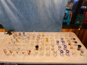 lot 70 image: Variety of Shot Glasses