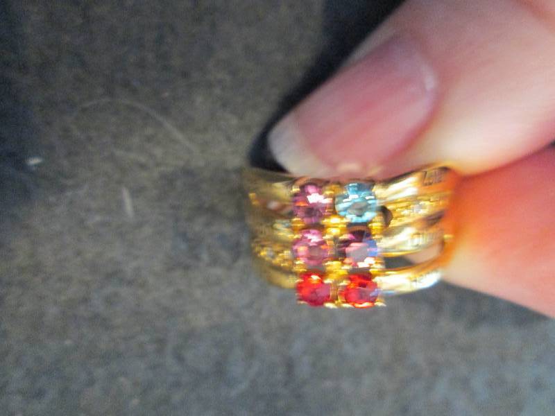 4 Assorted Rings prepersonalized m...