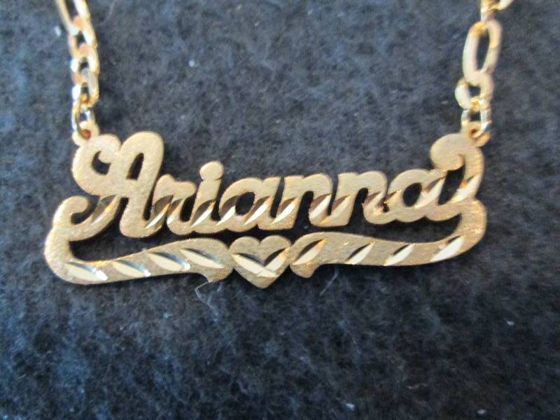 24K Gold Over Sterling Silver Perso...