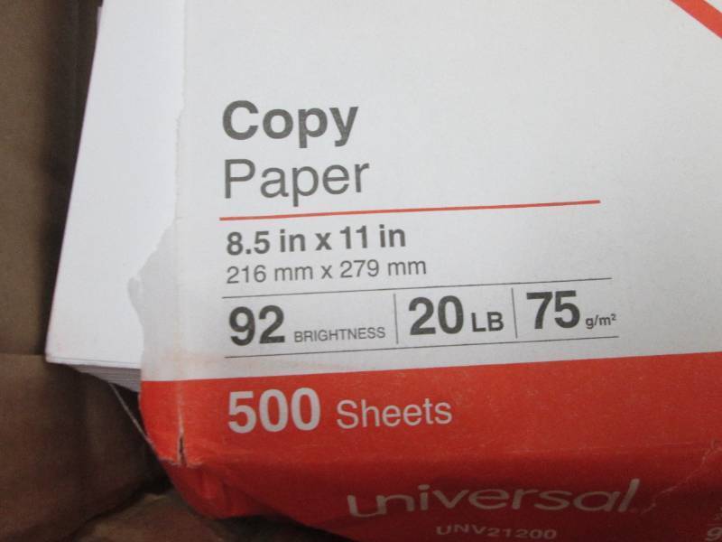 4 Open Ream Universal Copy Paper 8....