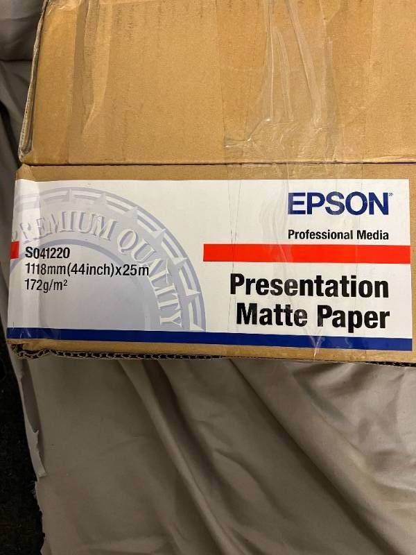 25 meters of Epson Presentation Matte Paper