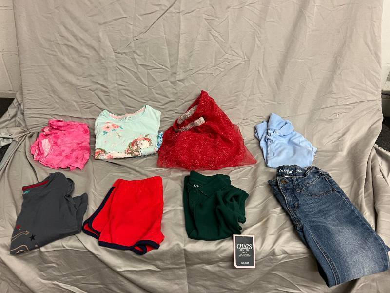 Huge Lot of Kids Clothing and Rain Boots