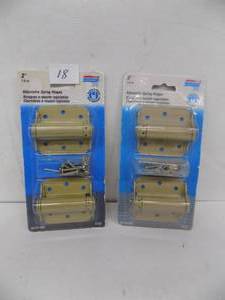 2 - 3 Adjustable Spring Hinges