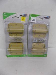 2 - 3 Adjustable Spring Hinges ( National V125)