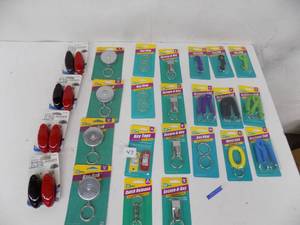 25 - Key Chains. Eye Glass Clips