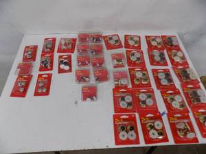 37 Packs - Glides, Nail-on. Threaded, Swivel Glides