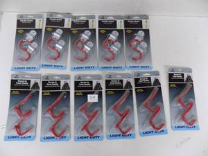 18 Packs - Hammer - In storage Hooks, Screw in