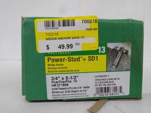 Power Stud  SD1 8 Count