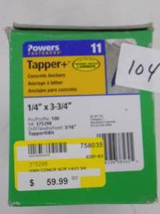 100 - Power Tapper  14 x 3 34