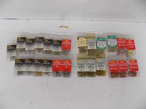25 Packs - Steel trim Nails, Brass Nails, Copper Nails