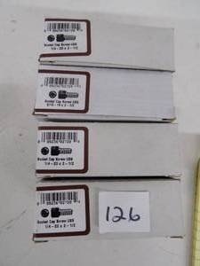 4 boxs Socket cap Screws Uss (10 per box)