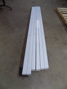 6 - Down Spouts White 2 12 x  2 12 x 10