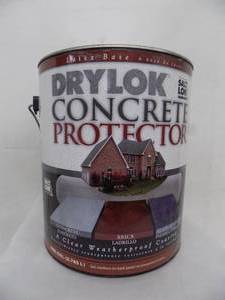 1 gal Dry Lock Concrete Protector Clear Weatherproof Coating