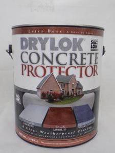 1 gal Dry Lock Concrete Protector Clear Weatherproof Coating